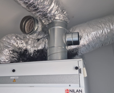 Nilan Compact P2 mit tempries Schlauchsystem