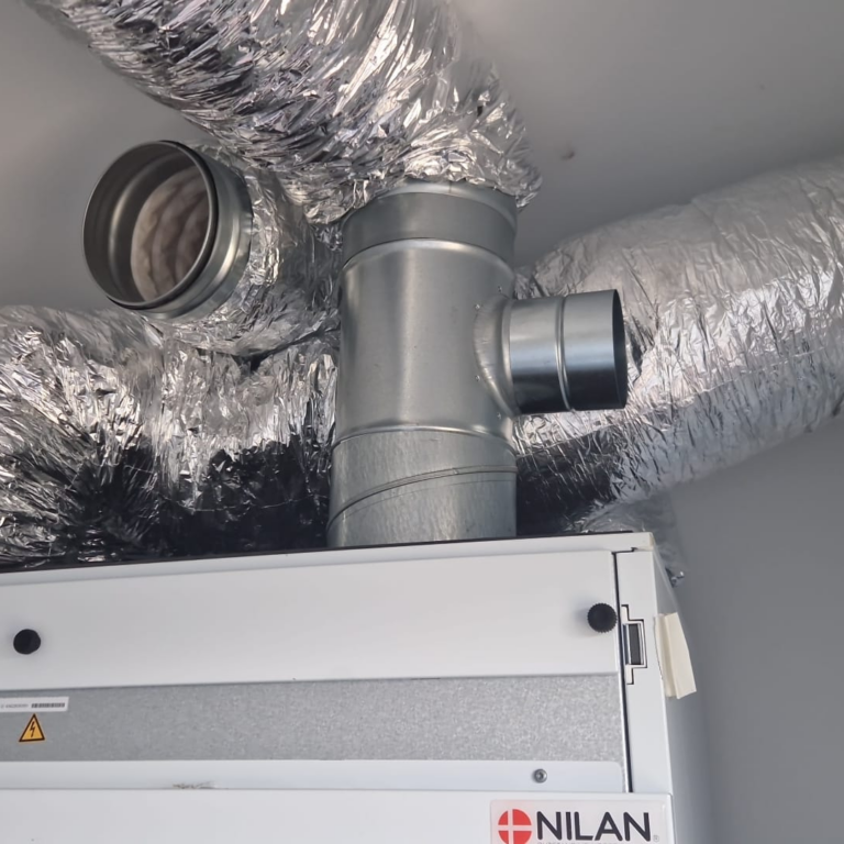 Nilan Compact P2 mit tempries Schlauchsystem